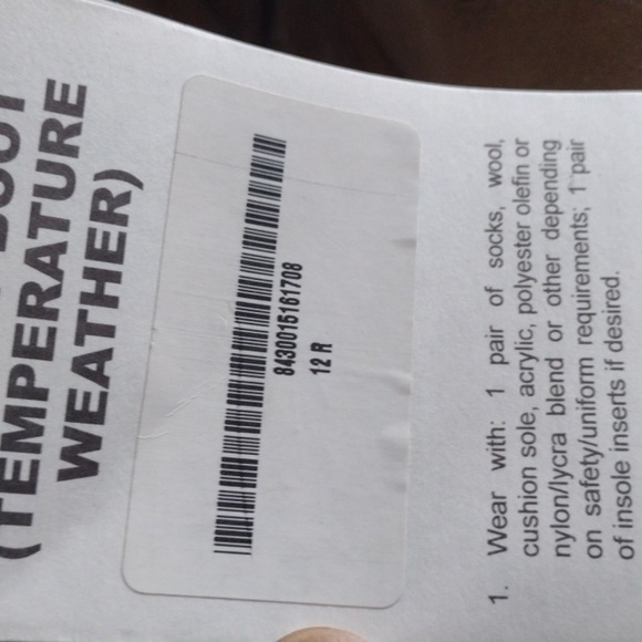 Gore-Tex Men's Military Steel ToeTan Boots NWT size12 - Picture 6 of 7